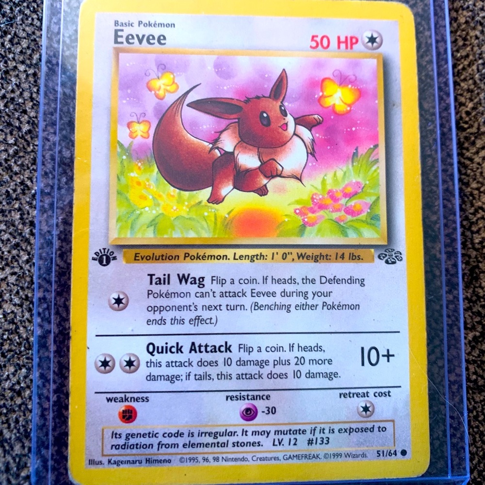 Eevee 1st Edition. 51/64